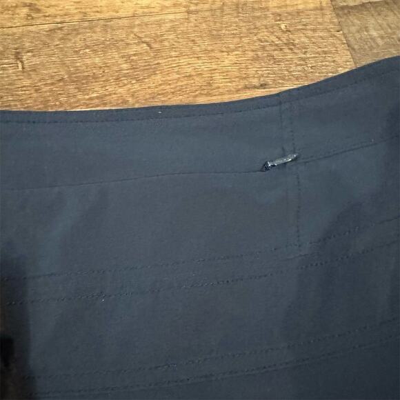 Athleta Athletic Hiking Skort Bundle Size 2 Black Navy Pickleball Golf Tennis - Picture 4 of 10